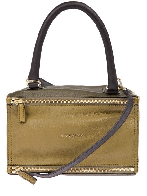 givenchy olive green bag|More.